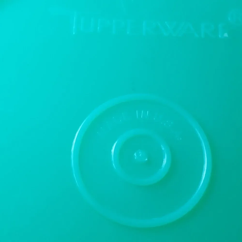 Vintage Tupperware Crisp It Lettuce Keeper 1424 Lid 1425 Jadeite Green